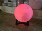 Planetlampe med Oppladbart RGB lys og Fjernkontroll thumbnail