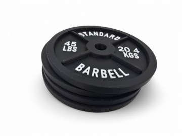 Barbell Weight Coaster - Vektskive glassbrikke